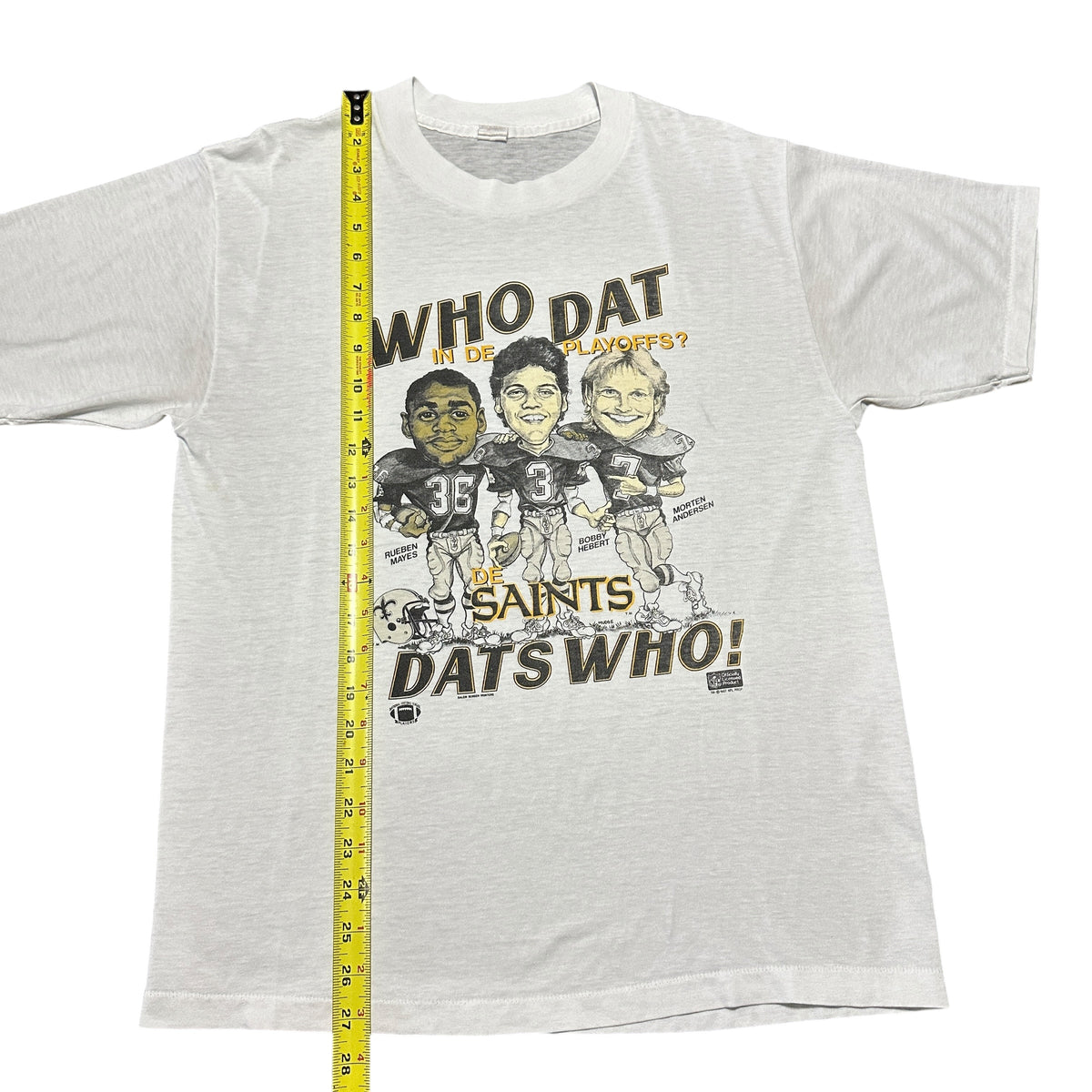 1987 New Orleans Saints NFL Who Dat