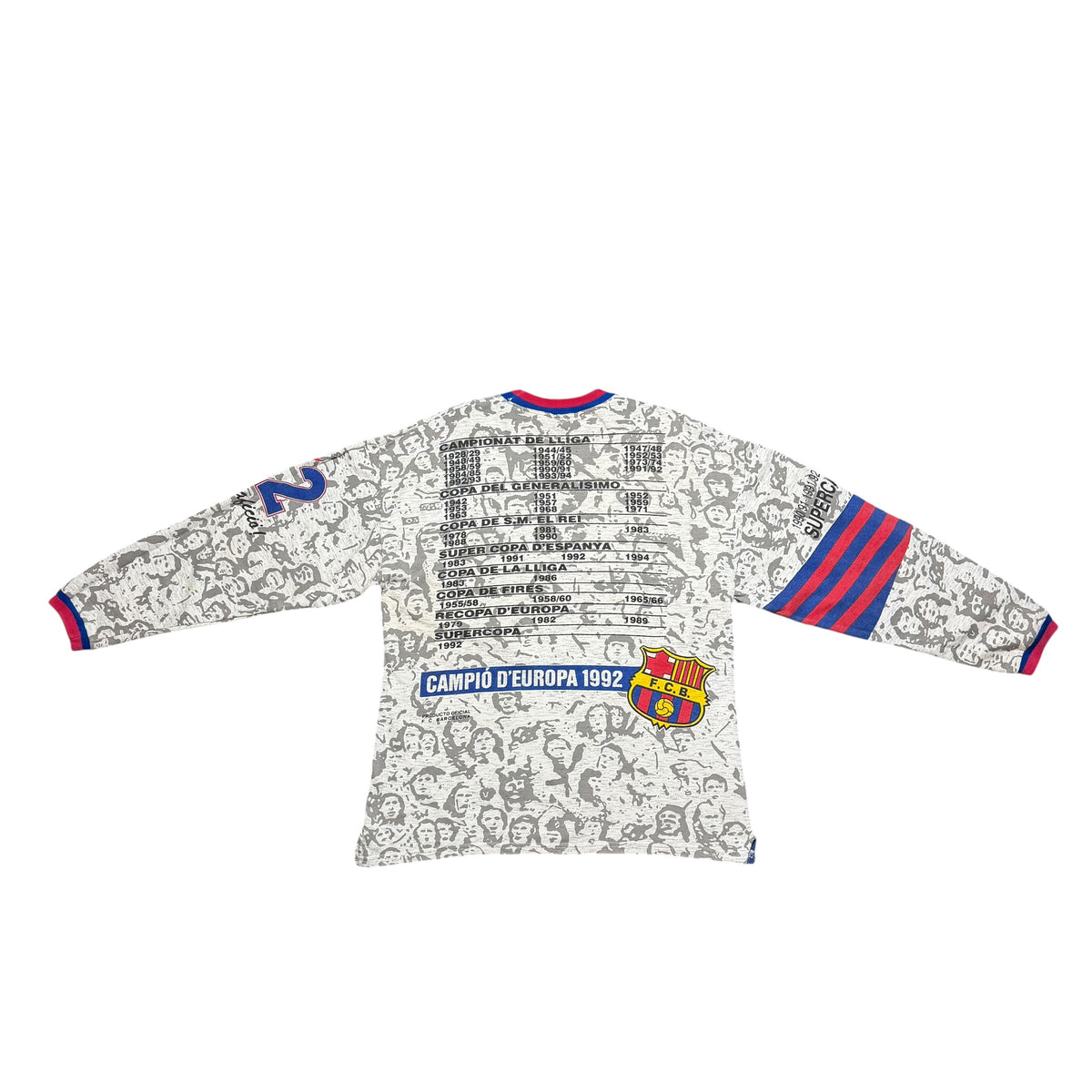 1994 FC Barcelona Champions La Liga AOP Longsleeve