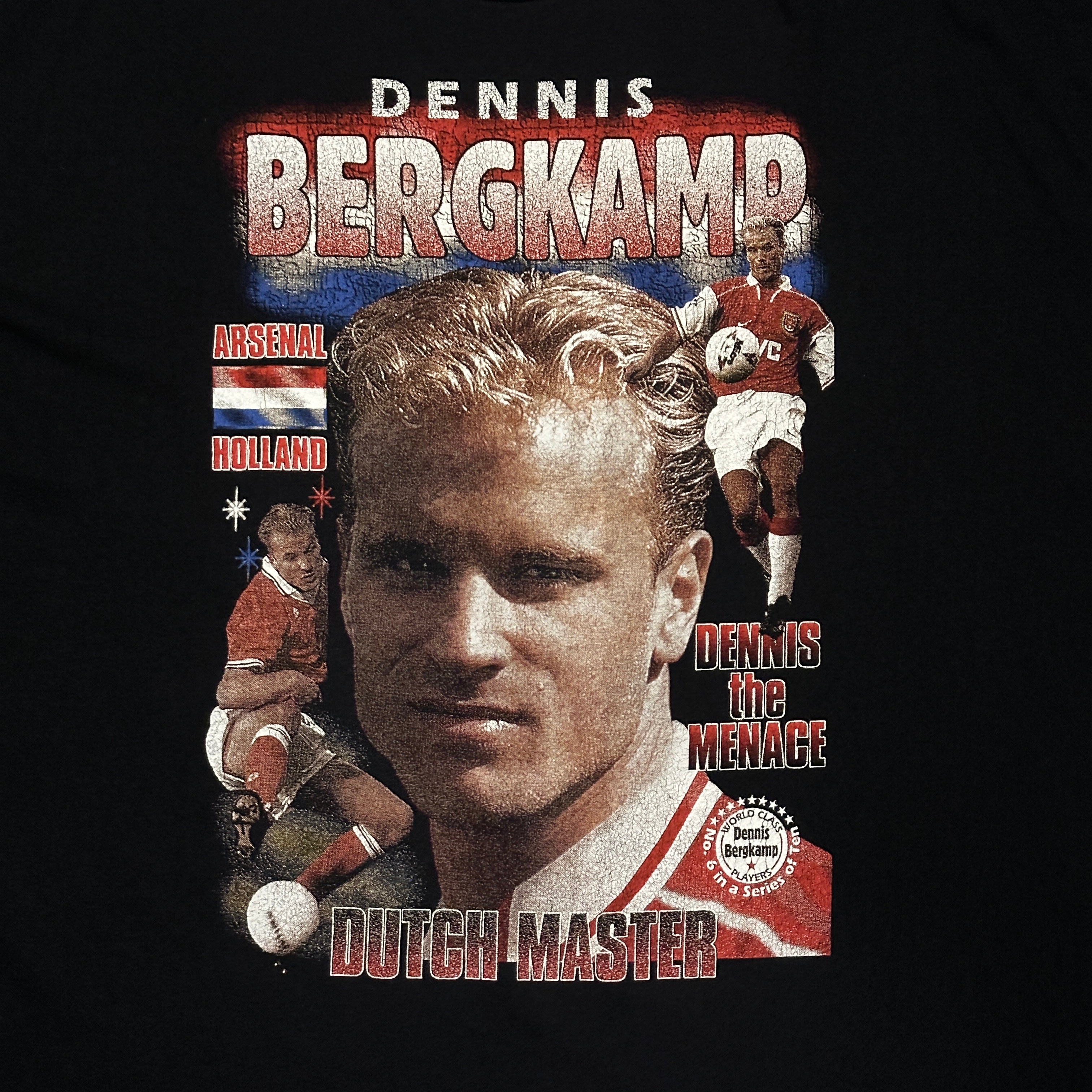 1990s Arsenal FC Dennis Bergkamp Dutch Holland