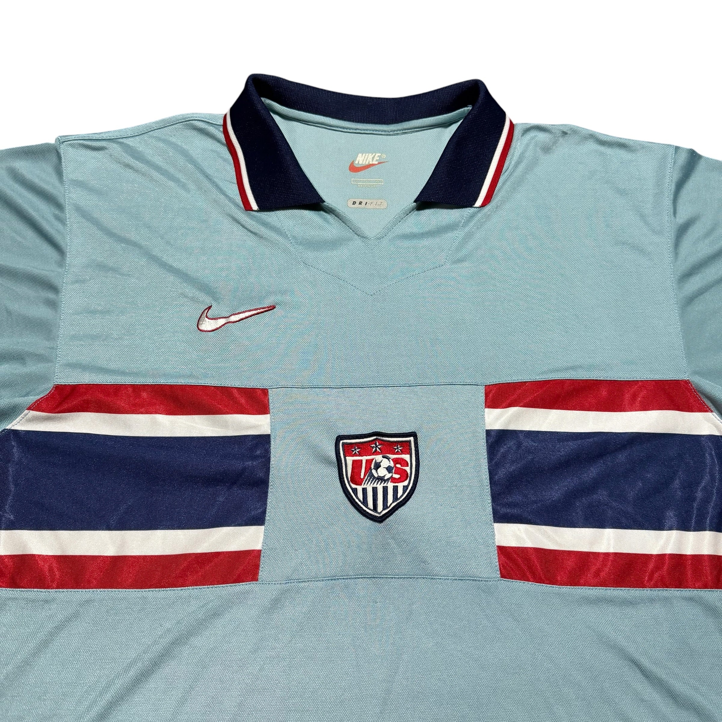 1996 USA Nike Jersey Kit Blue US Soccer #13
