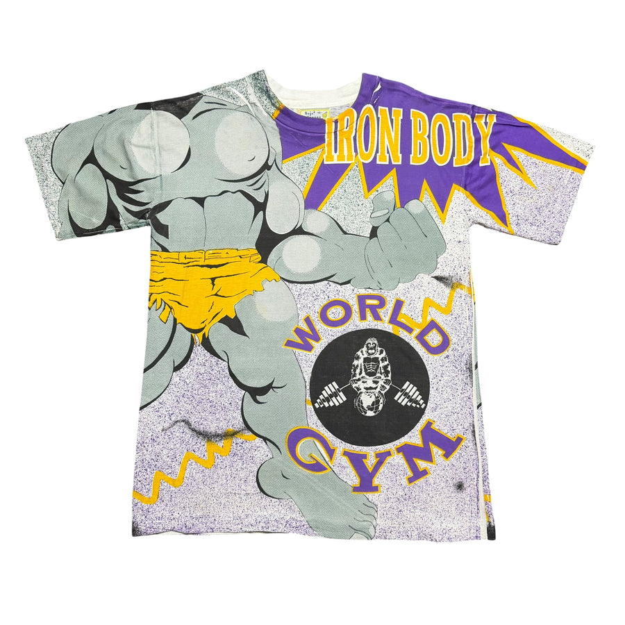 1990s Iron Body World Gym AOP
