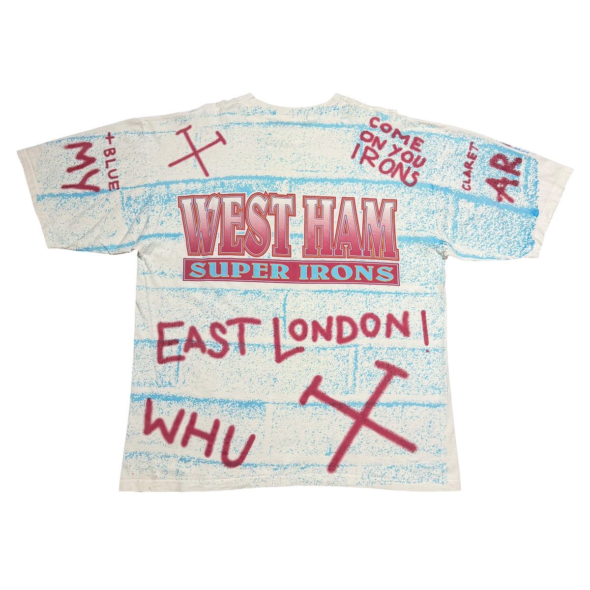 1994 West Ham Brick Grafitti EPL AOP