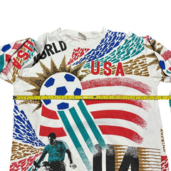 1994 World Cup USA Long Sleeve Color Block AOP