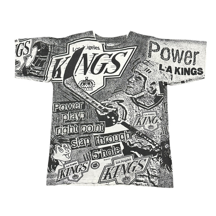 1991 Magic Johnson Los Angeles LA Kings NHL AOP