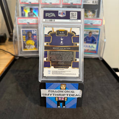 2023-24 Micky Van De Ven Tottenham Hotspurs Panini Select FIFA RC Zebra /25 PSA 9 Card (4/25)