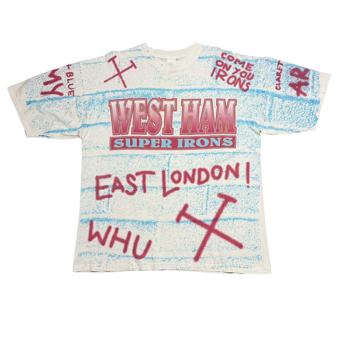 1994 West Ham Brick Grafitti EPL AOP