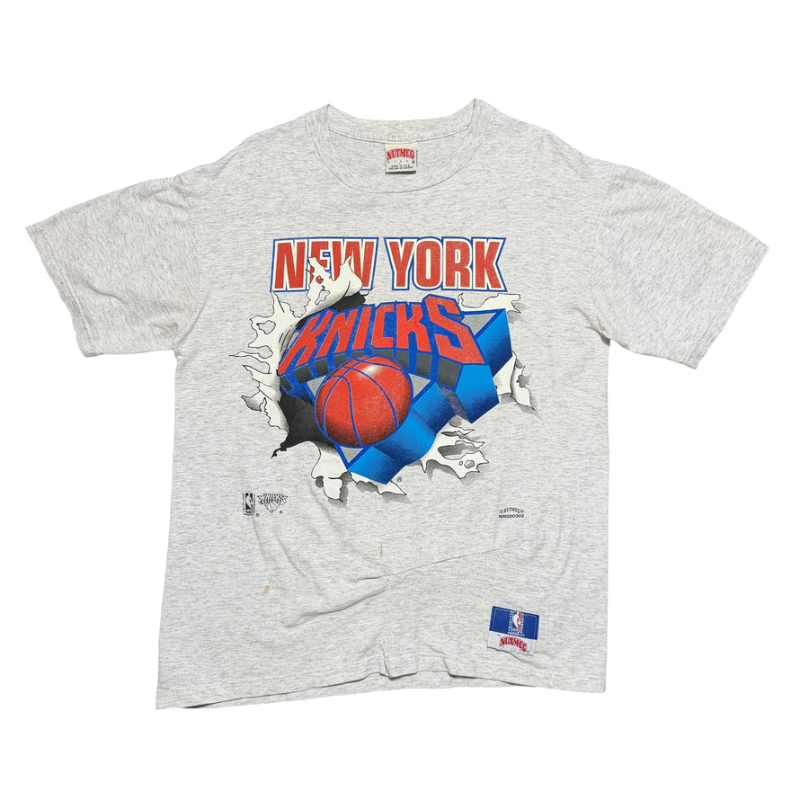 1990s New York Knicks Breakthrough Nutmeg Logo NBA
