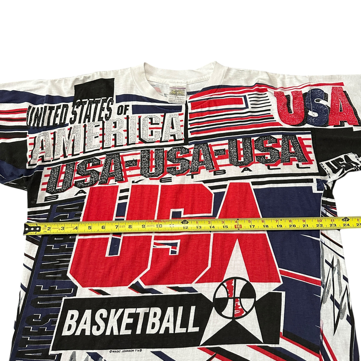 1992 Magic Johnson USA Olympics Dream Team NBA AOP