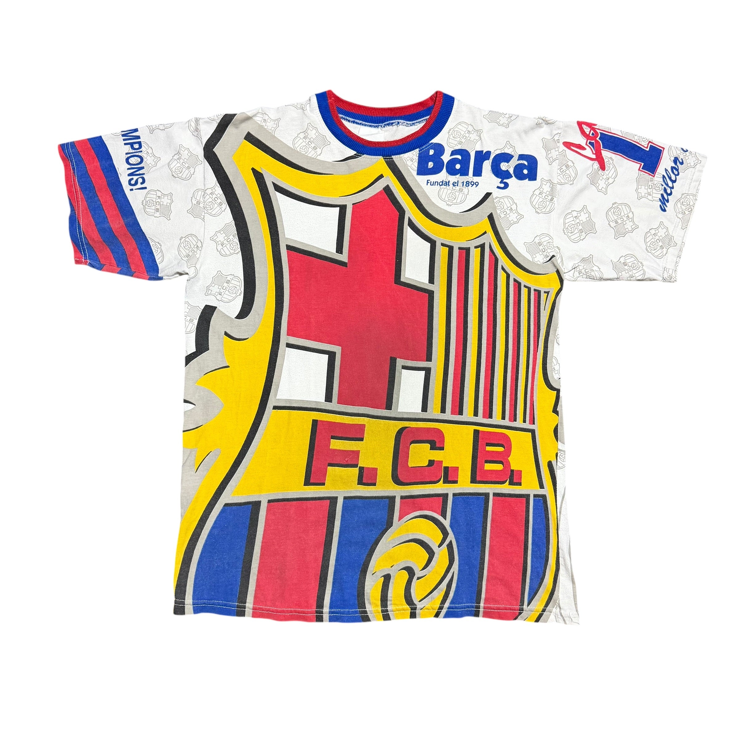 1997 FC Barcelona La Liga AOP Champions Big Logo
