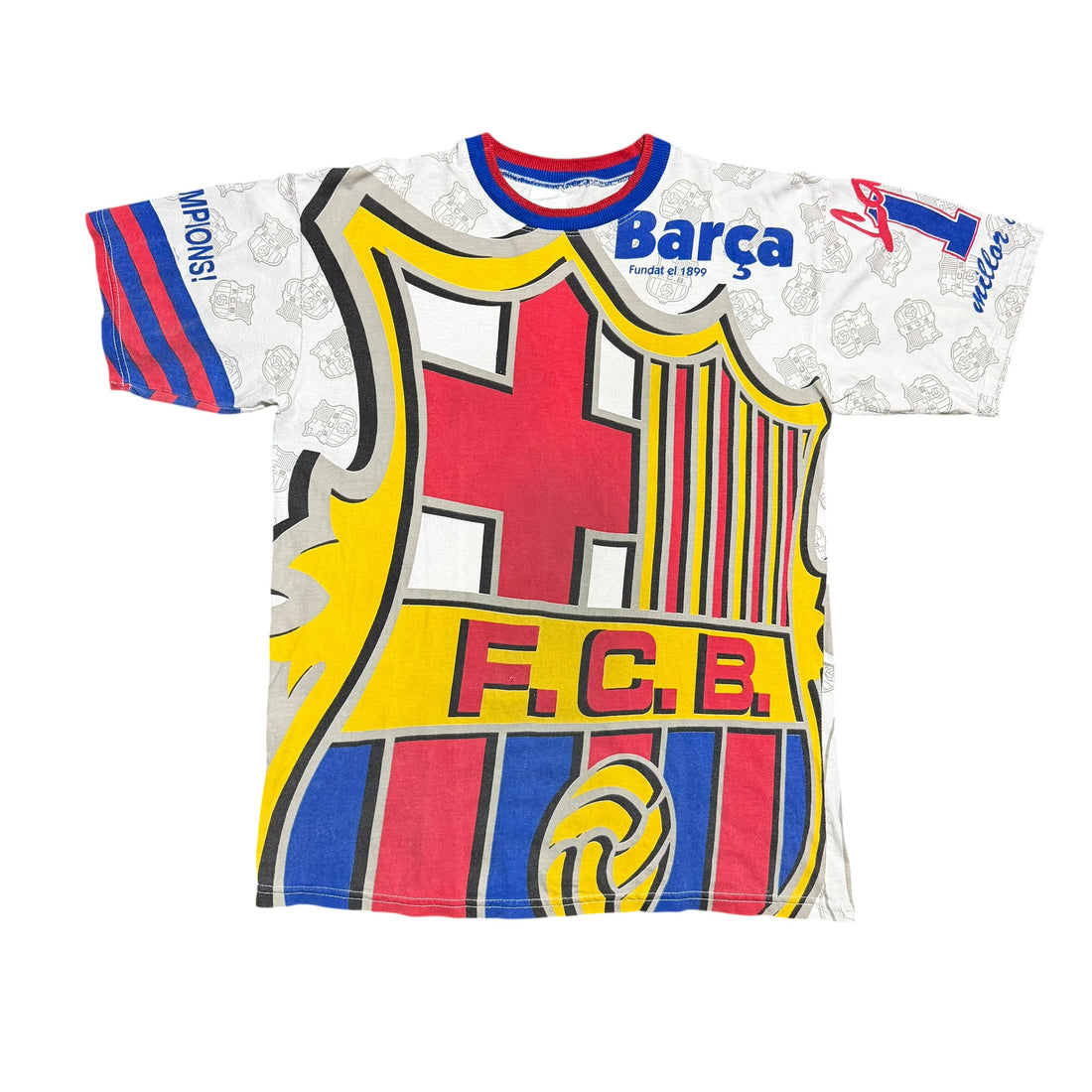 1997 FC Barcelona La Liga AOP Champions Big Logo