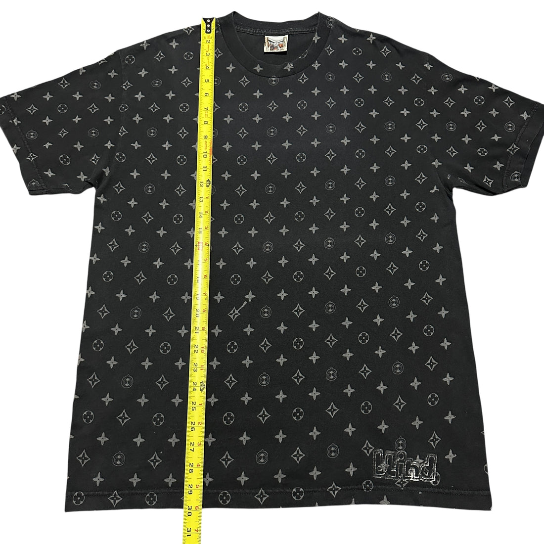 1990s Blind Skateboard LV Style Monogram AOP