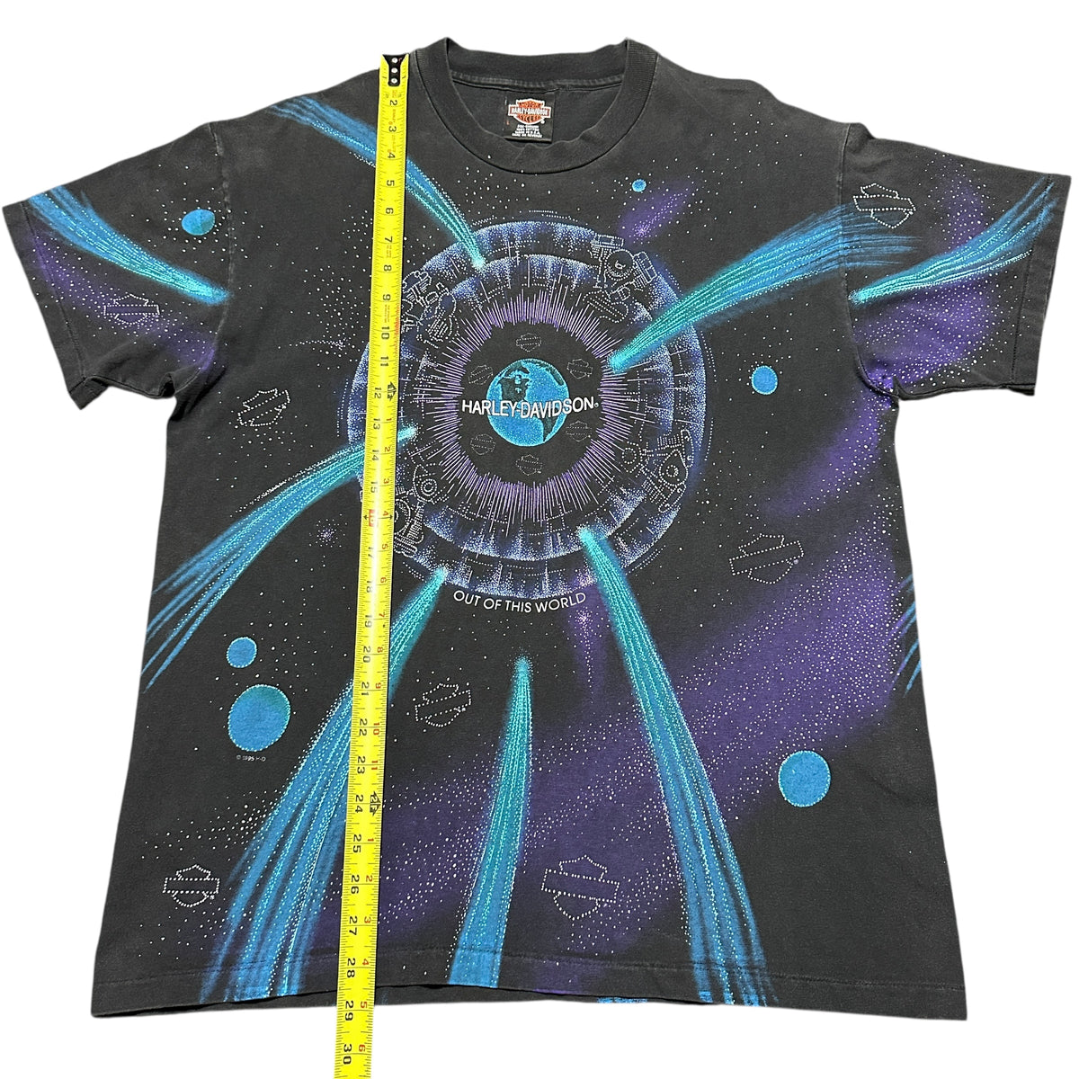 1990s Harley Davidson Galaxy Stars AOP