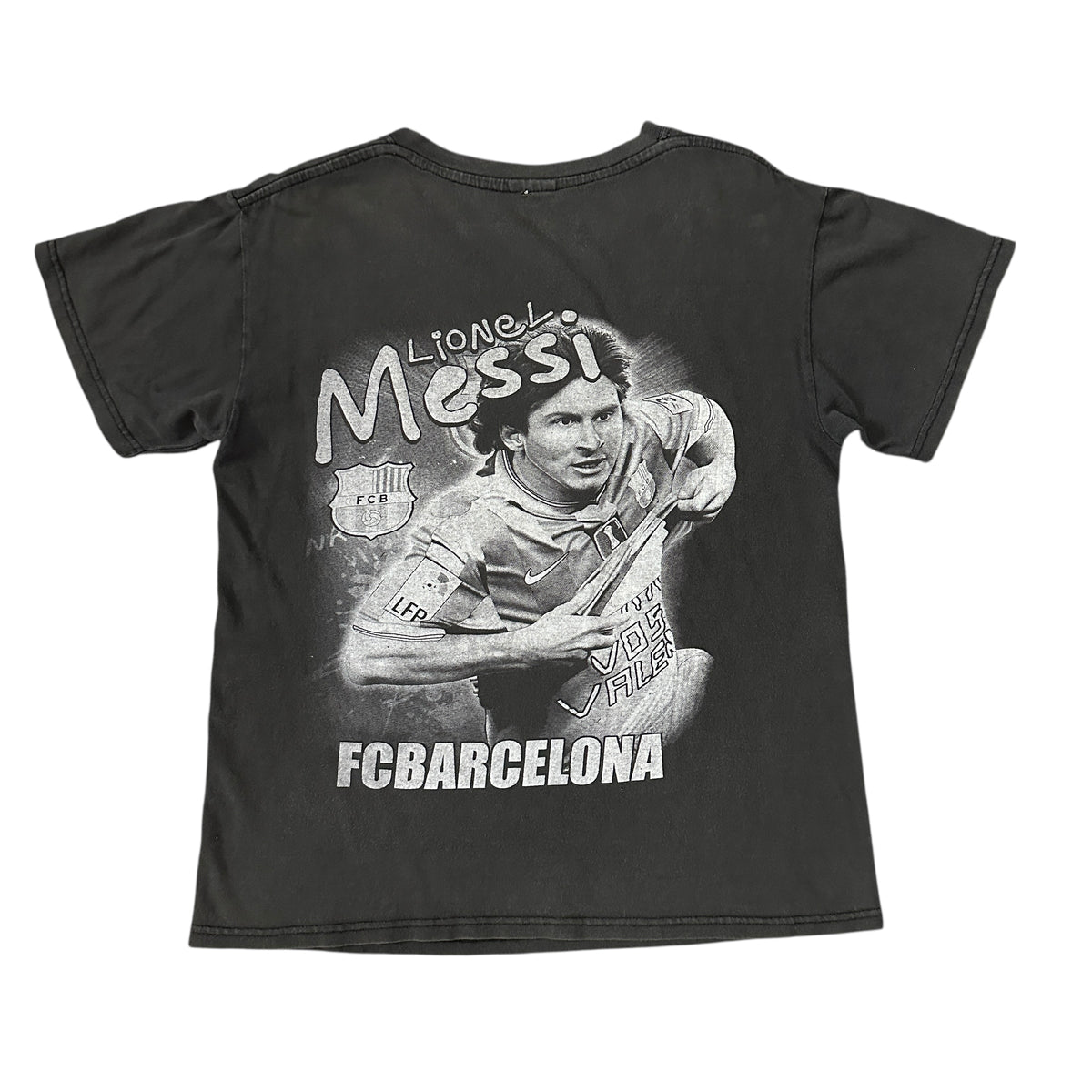 2000s Lionel Messi FC Barcelona La Liga Rap Tee