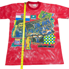 1998 World Cup France Croatia AOP Red