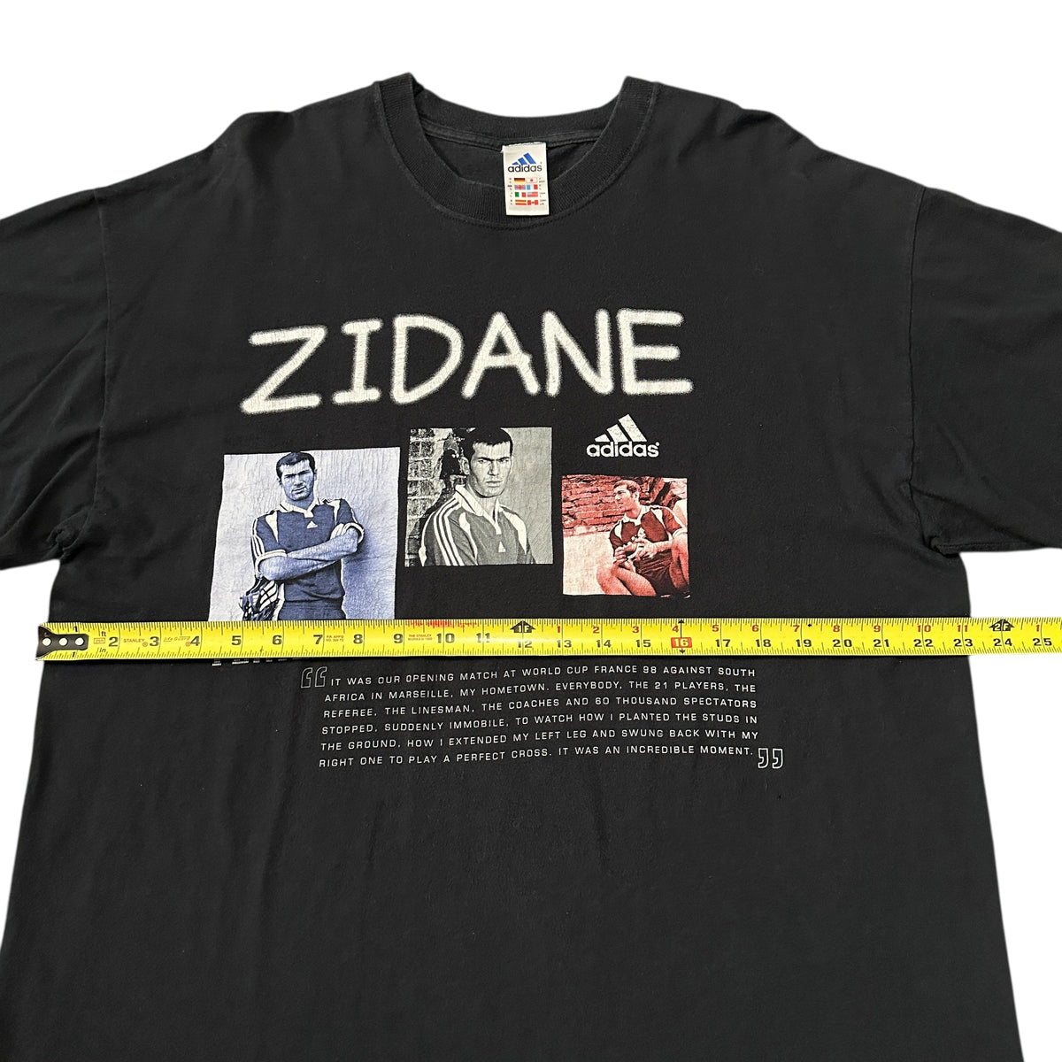 1990s Zidedine Zidane Adidas Real Madrid Promo