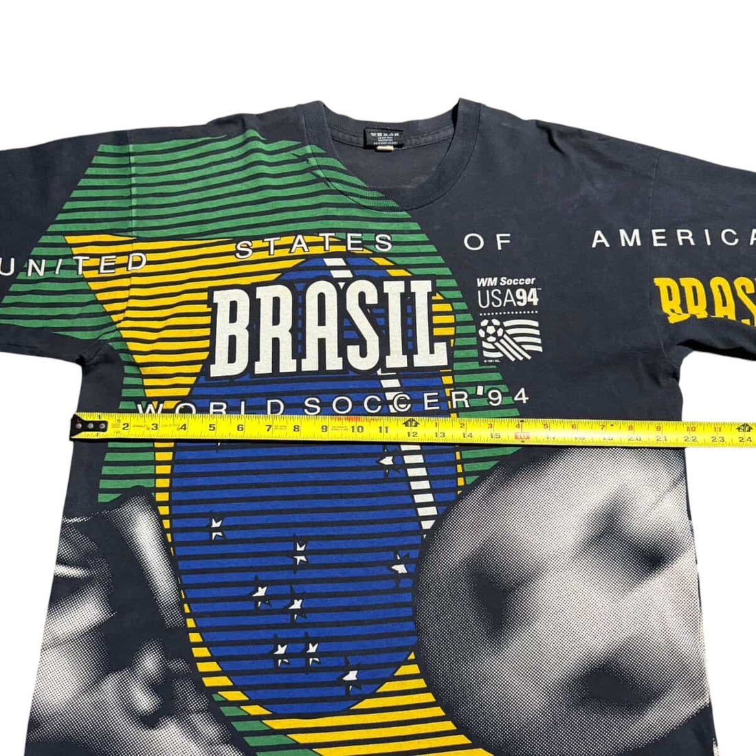 1994 World Cup Brazil Brasil USA Kick Ball Flag AOP