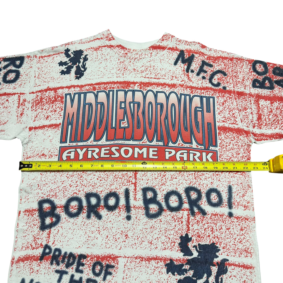 1994 Middlesborough Graffiti Brick EPL AOP