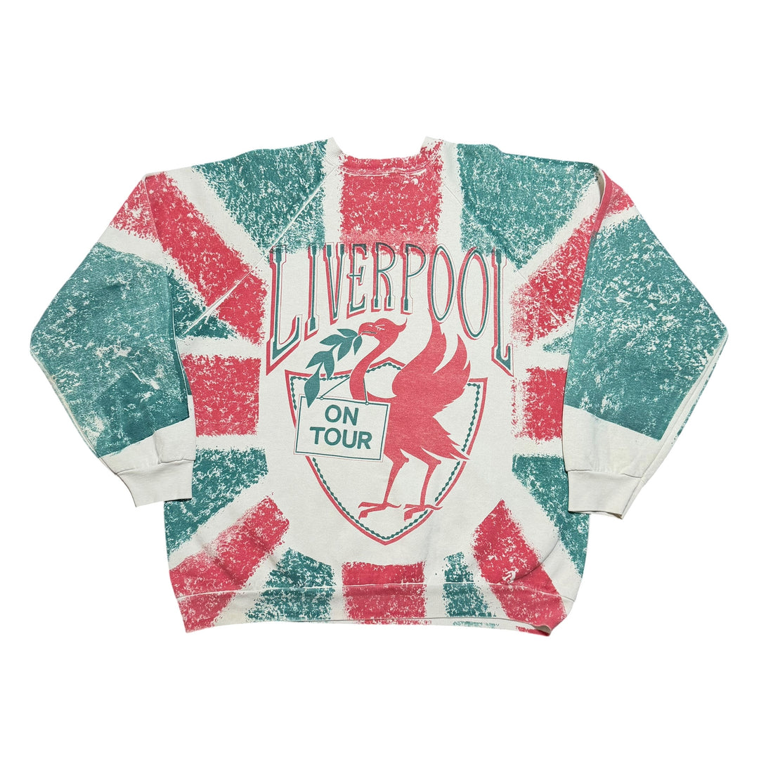 1990s Liverpool FC Crewneck England AOP