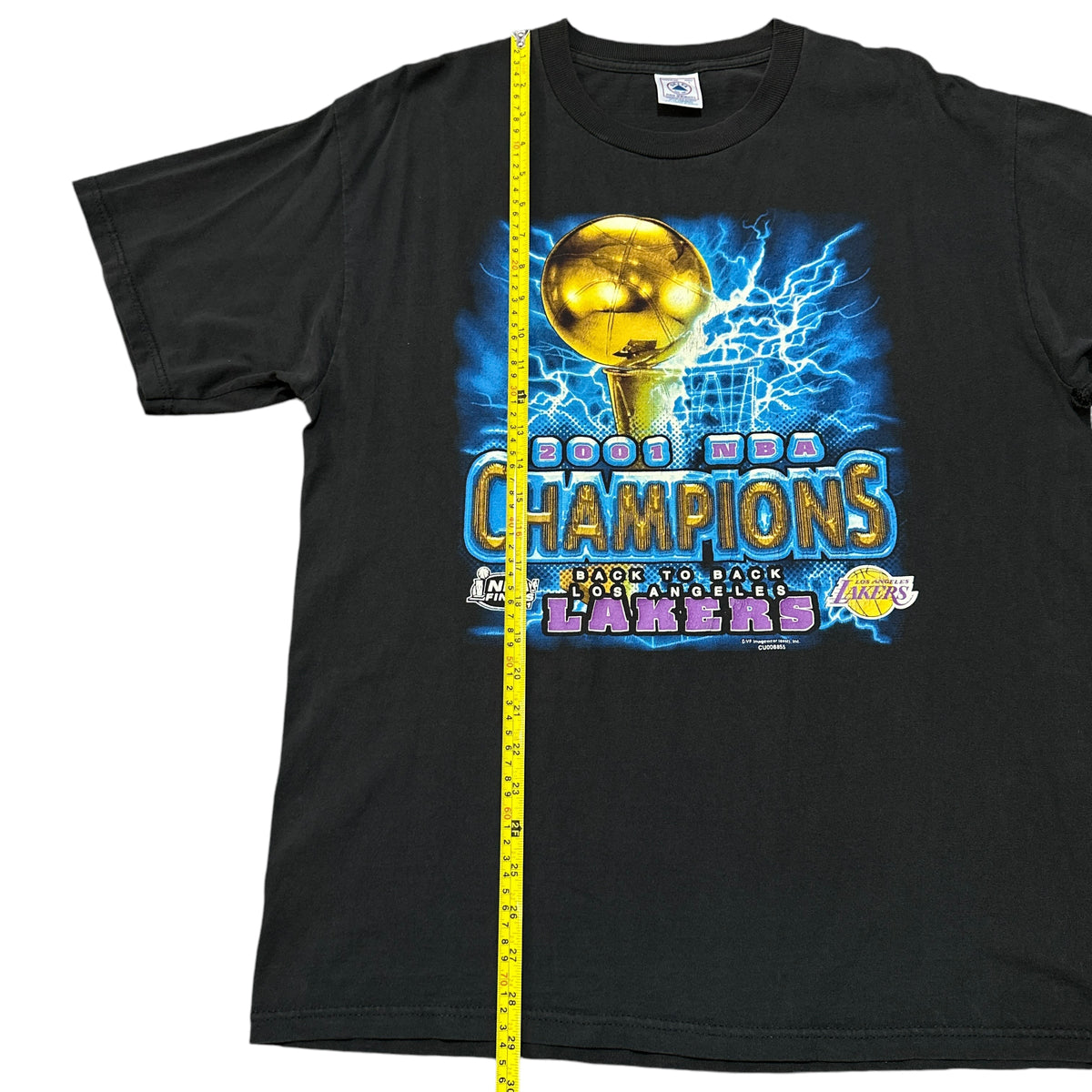 2001 NBA Champions Lightning Thunder LA Lakers