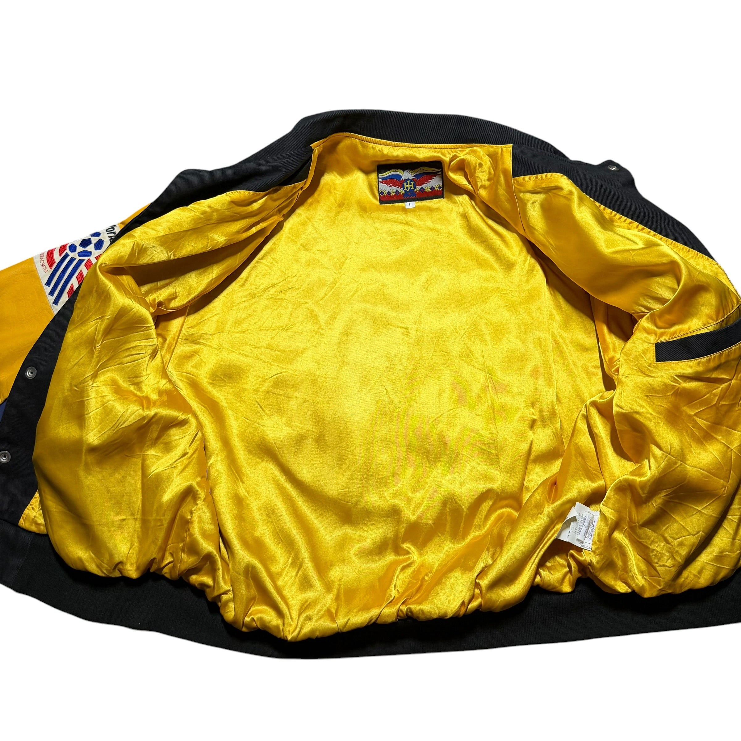 1994 World Cup Jeff Hamilton Argentina Leather Patch Jacket