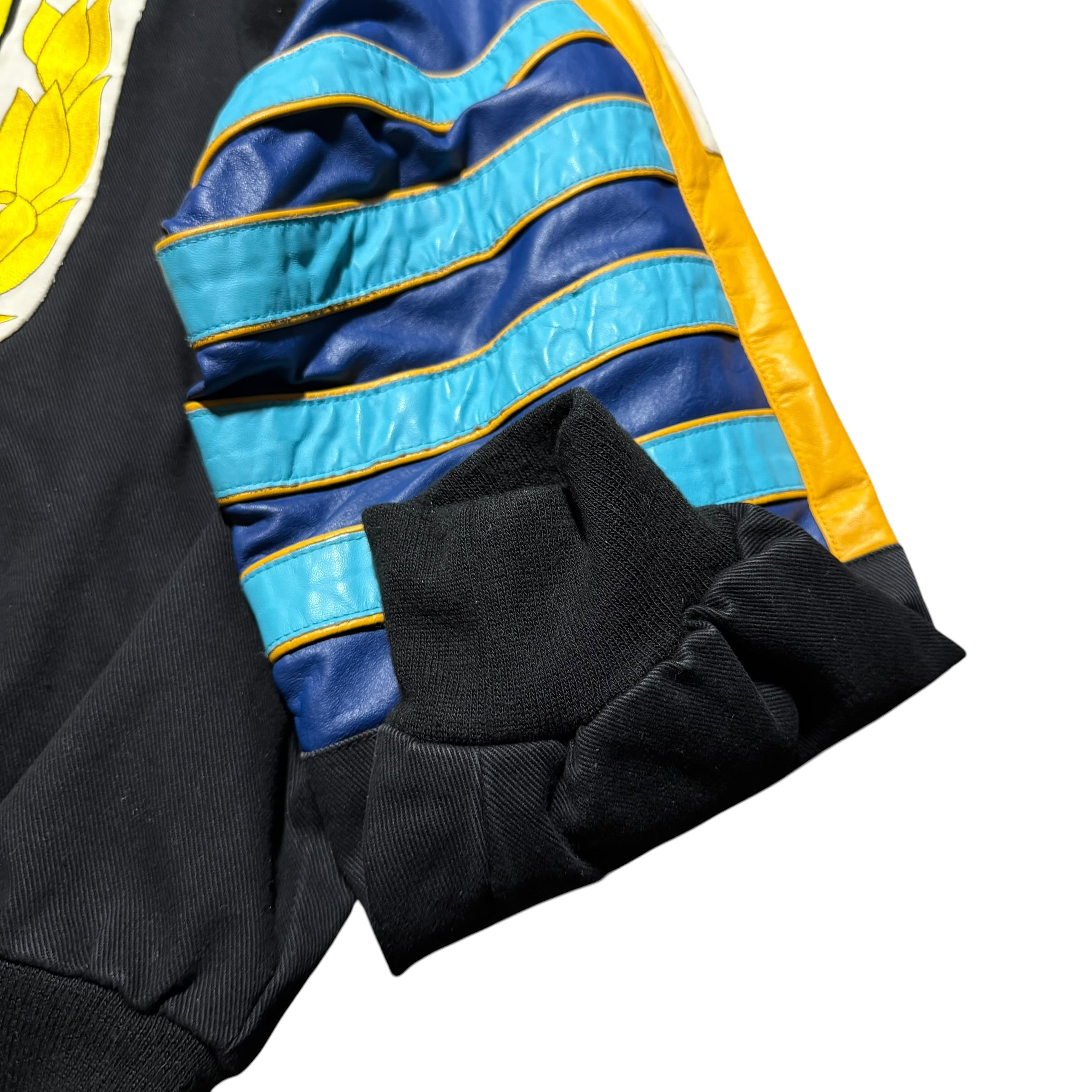 1994 World Cup Jeff Hamilton Argentina Leather Patch Jacket