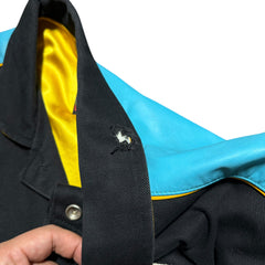 1994 World Cup Jeff Hamilton Argentina Leather Patch Jacket