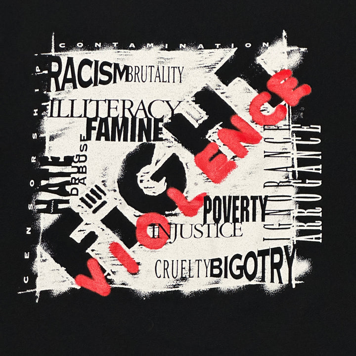 1990s Fight Violence Racism Protest