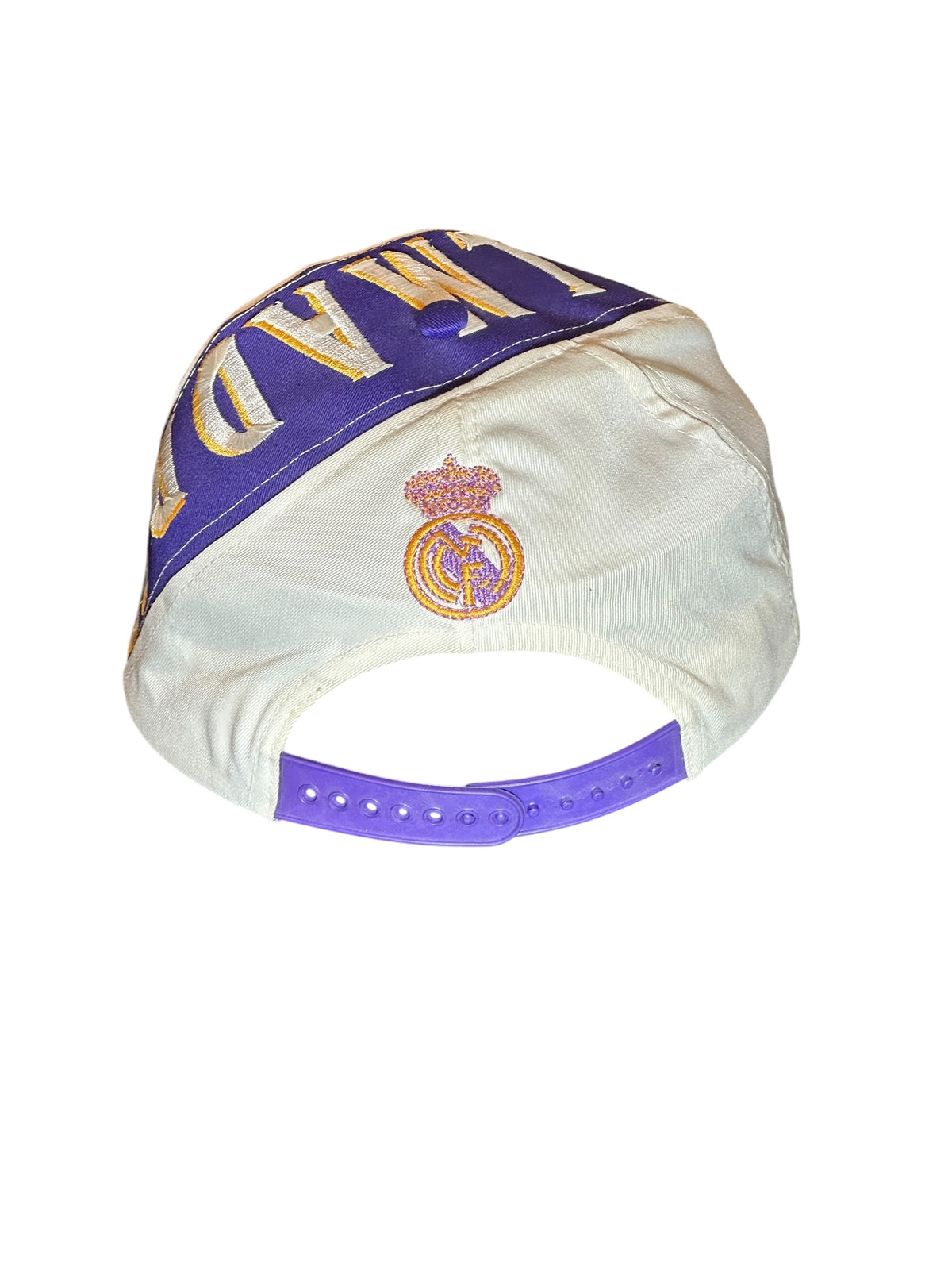 1990s Real Madrid Wrap Around Hat w/ Back Logo
