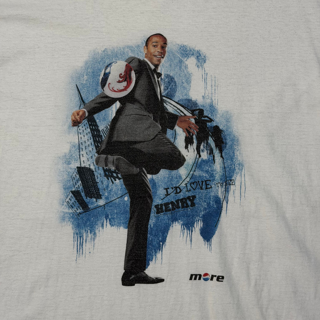 2000s Thierry Henry x Pepsi Commercial Suit Arsenal Barcelona