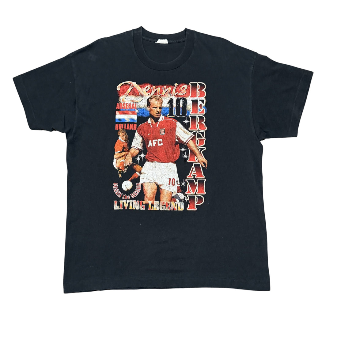 1990s Arsenal FC Dennis Bergkamp Holland EPL