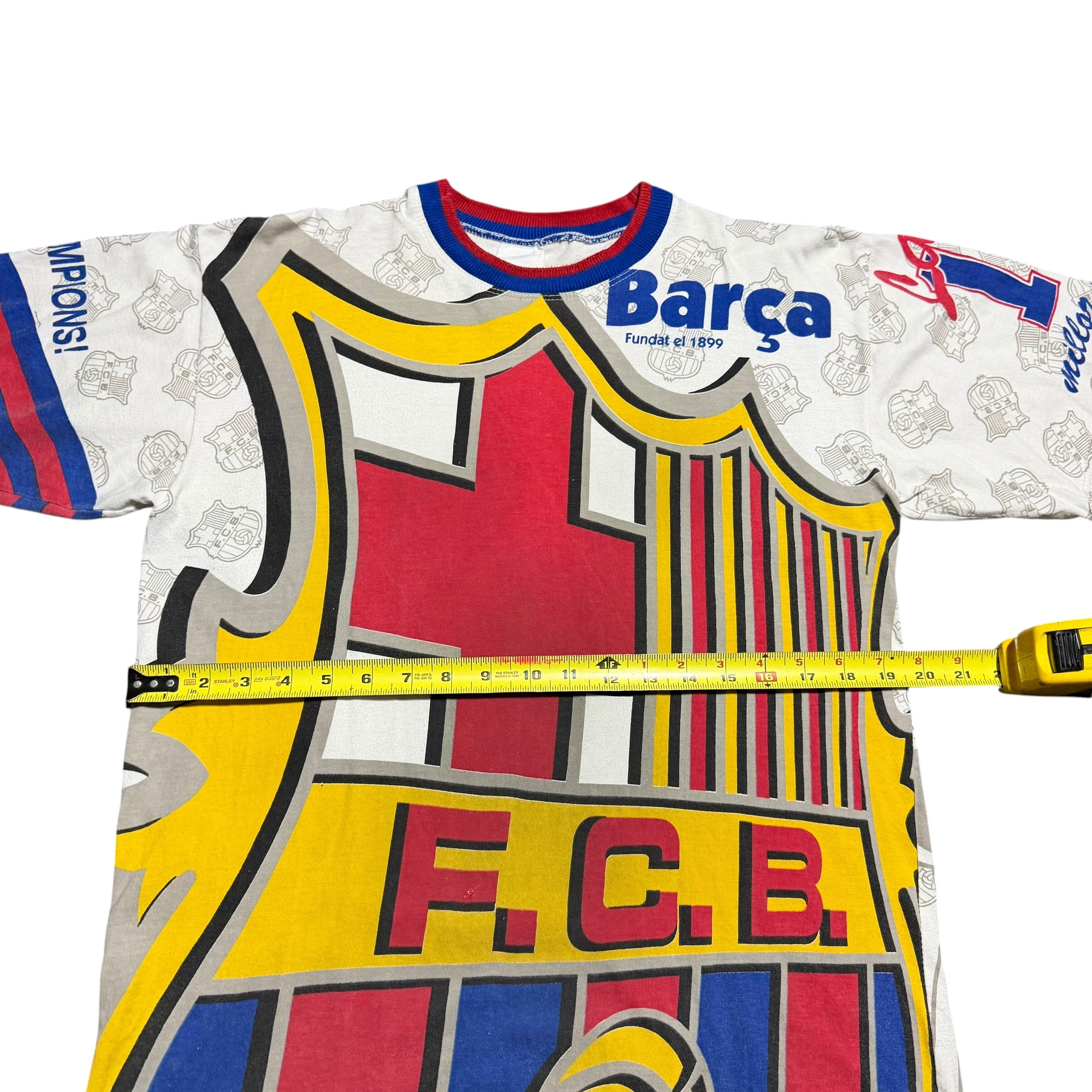 1997 FC Barcelona La Liga AOP Champions Big Logo