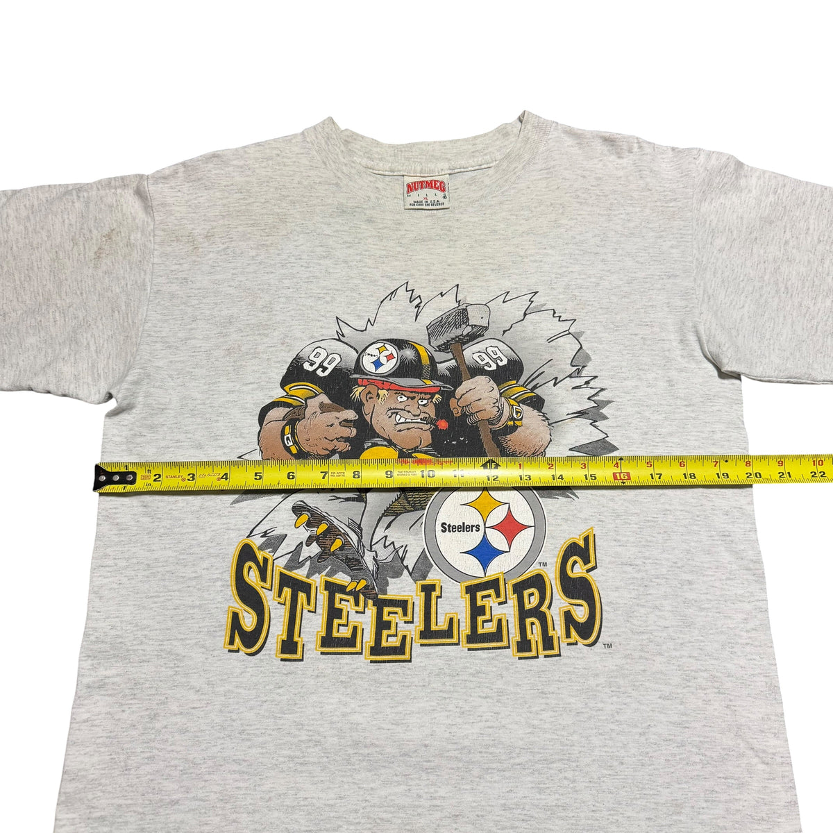 1993 Pittsburgh Steelers Breakthrough Jack Davis Nutmeg NFL