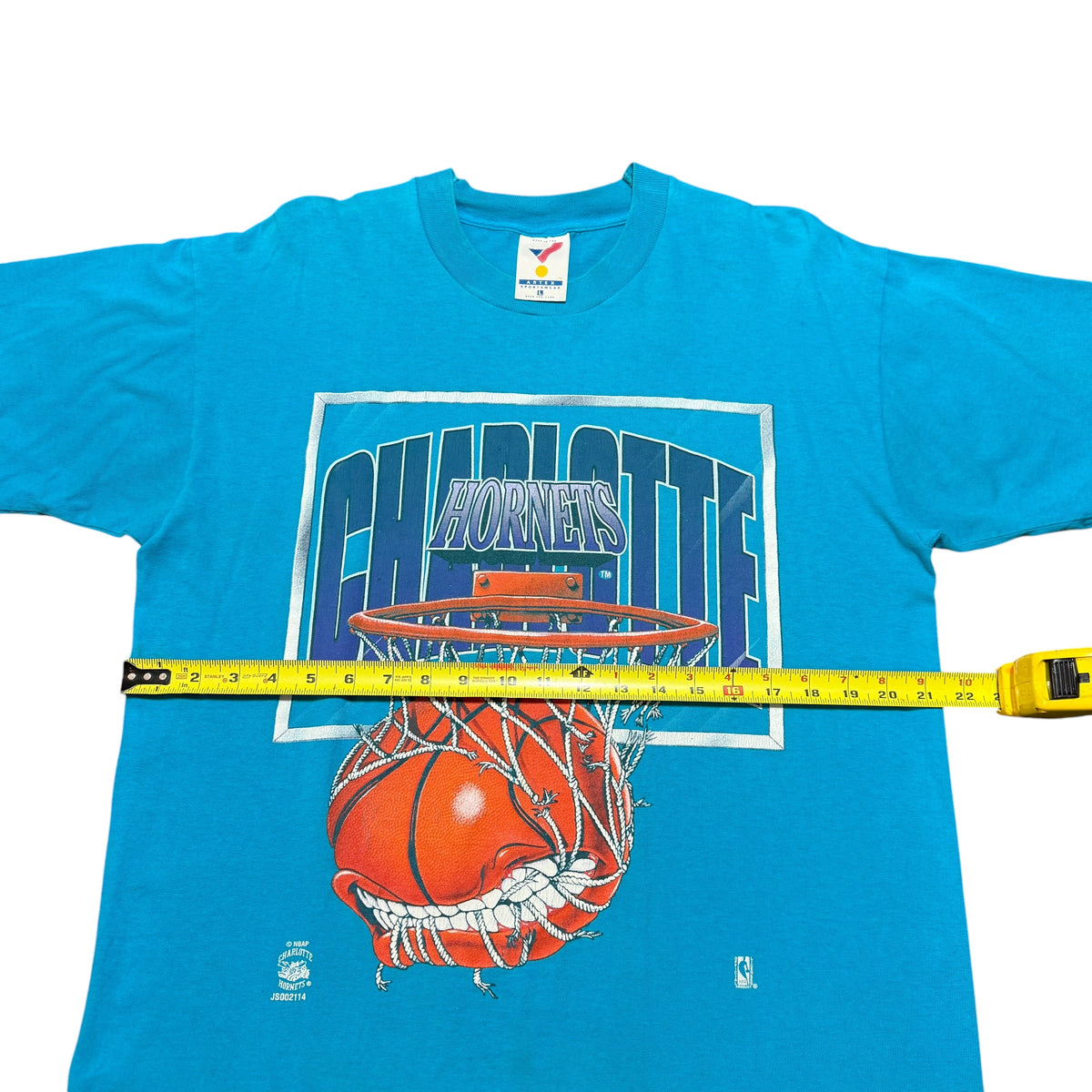 1990s Charlotte Hornets Smiling Ball NBA