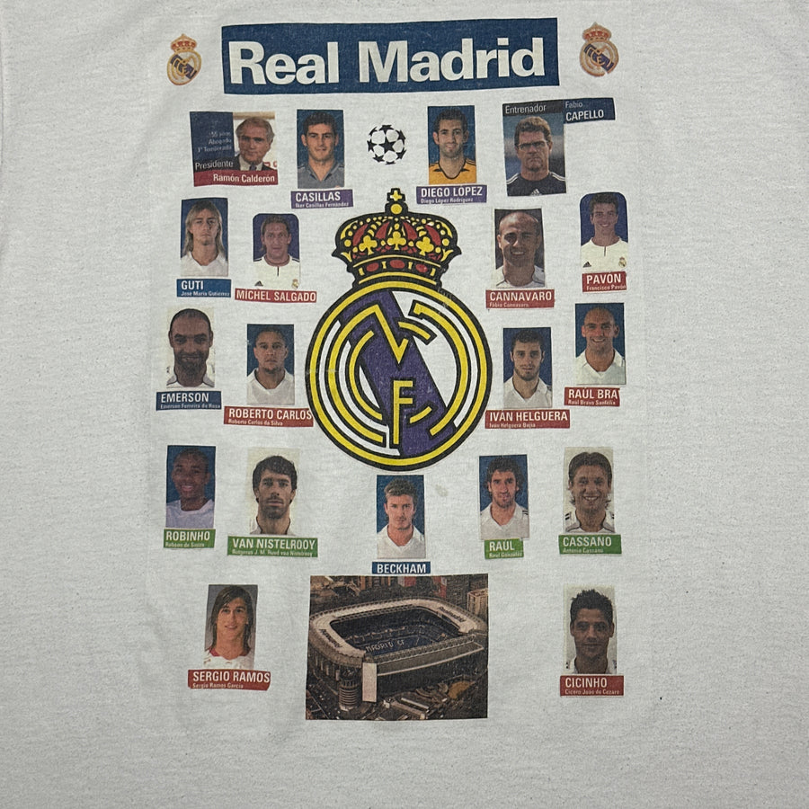 2006 Real Madrid Full Team, Coach, and Stadium