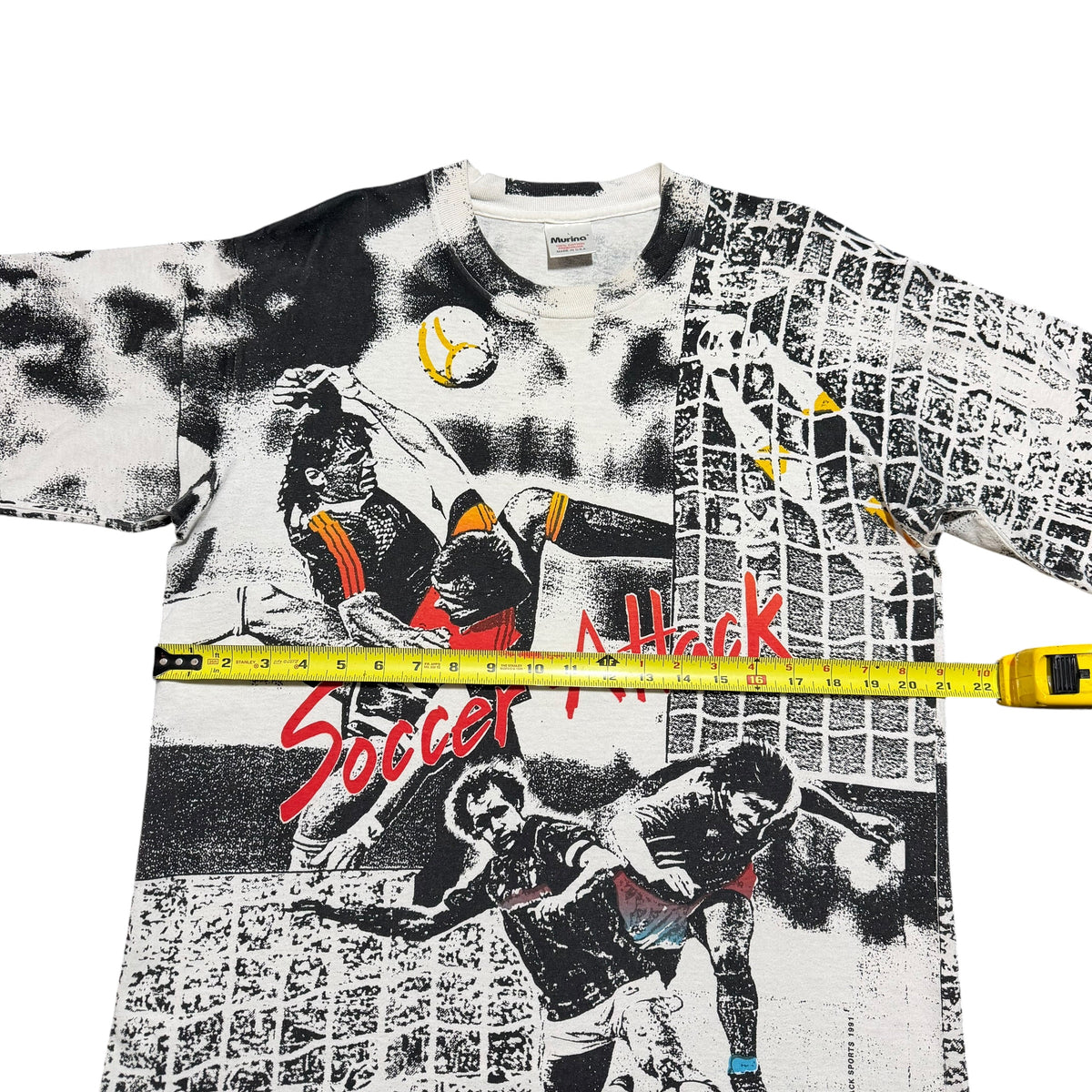 1991 Soccer Attack Goalie Striker AOP