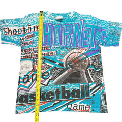 1990s Magic Johnson Charlette Hornets NBA AOP