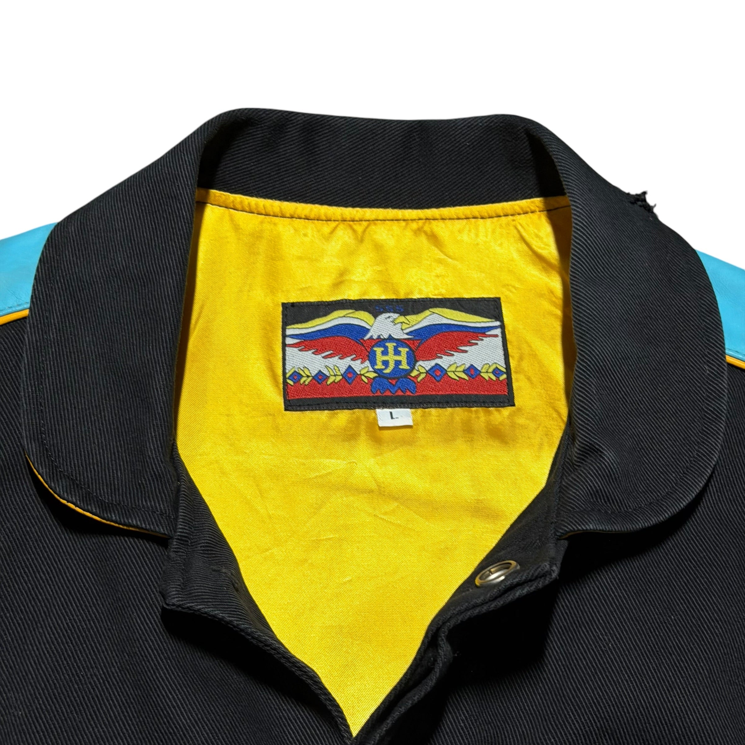 1994 World Cup Jeff Hamilton Argentina Leather Patch Jacket