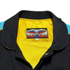 1994 World Cup Jeff Hamilton Argentina Leather Patch Jacket