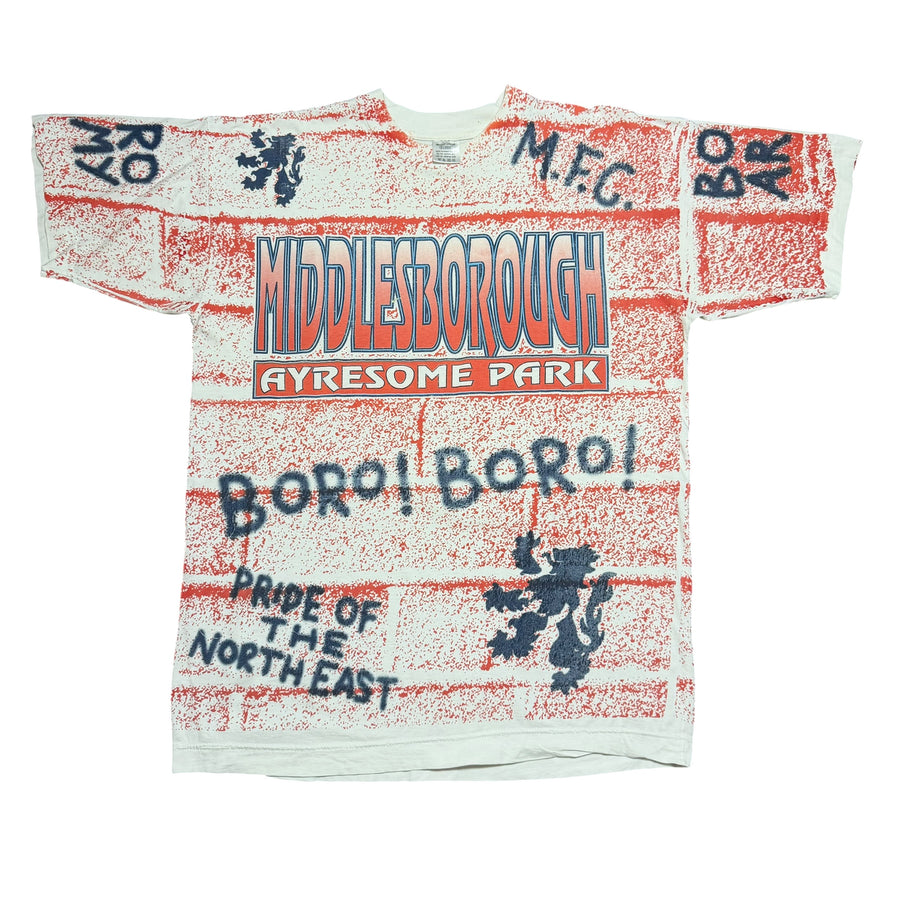1994 Middlesborough Grafitti Brick EPL AOP