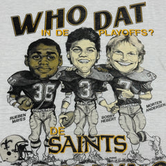 1987 New Orleans Saints NFL Who Dat