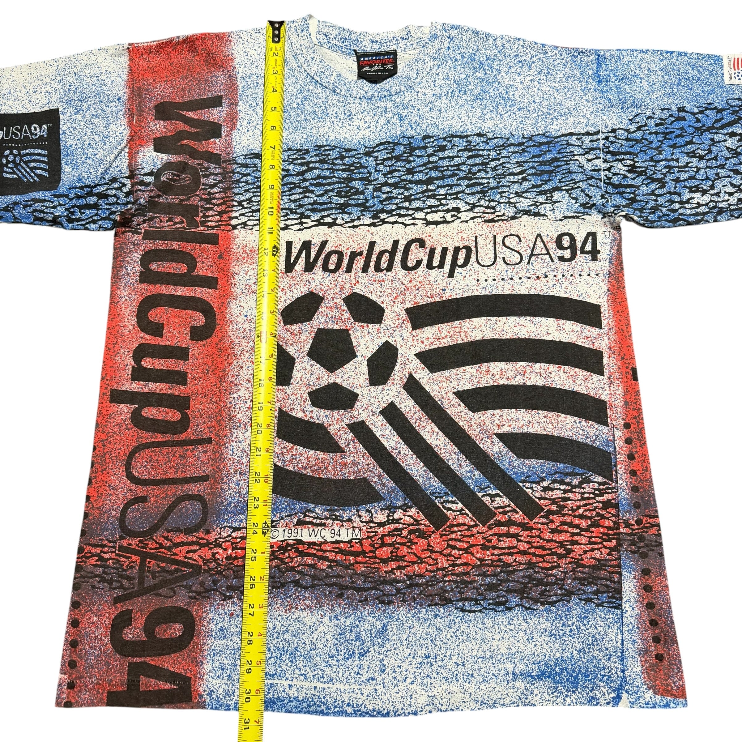 1994 World Cup USA Magic Johnson Red/Blue AOP
