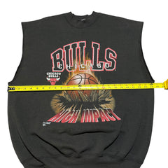 1990s Chicago Bulls High Impact NBA Crewneck Sleeveless