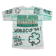 1994 World Cup Ireland Brick Grafitti AOP