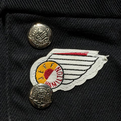 1994 World Cup Jeff Hamilton Argentina Leather Patch Jacket