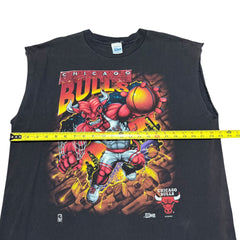1992 Chicago Bulls Salem Superheroes Comic Sleeveless NBA