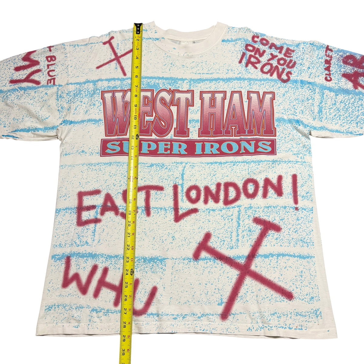 1994 West Ham Brick Grafitti EPL AOP