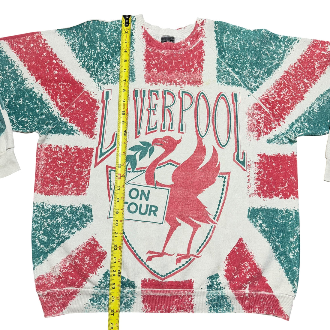 1990s Liverpool FC Crewneck England AOP