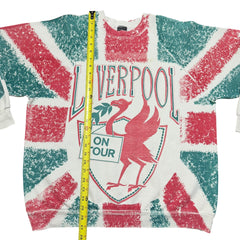 1990s Liverpool FC Crewneck England AOP