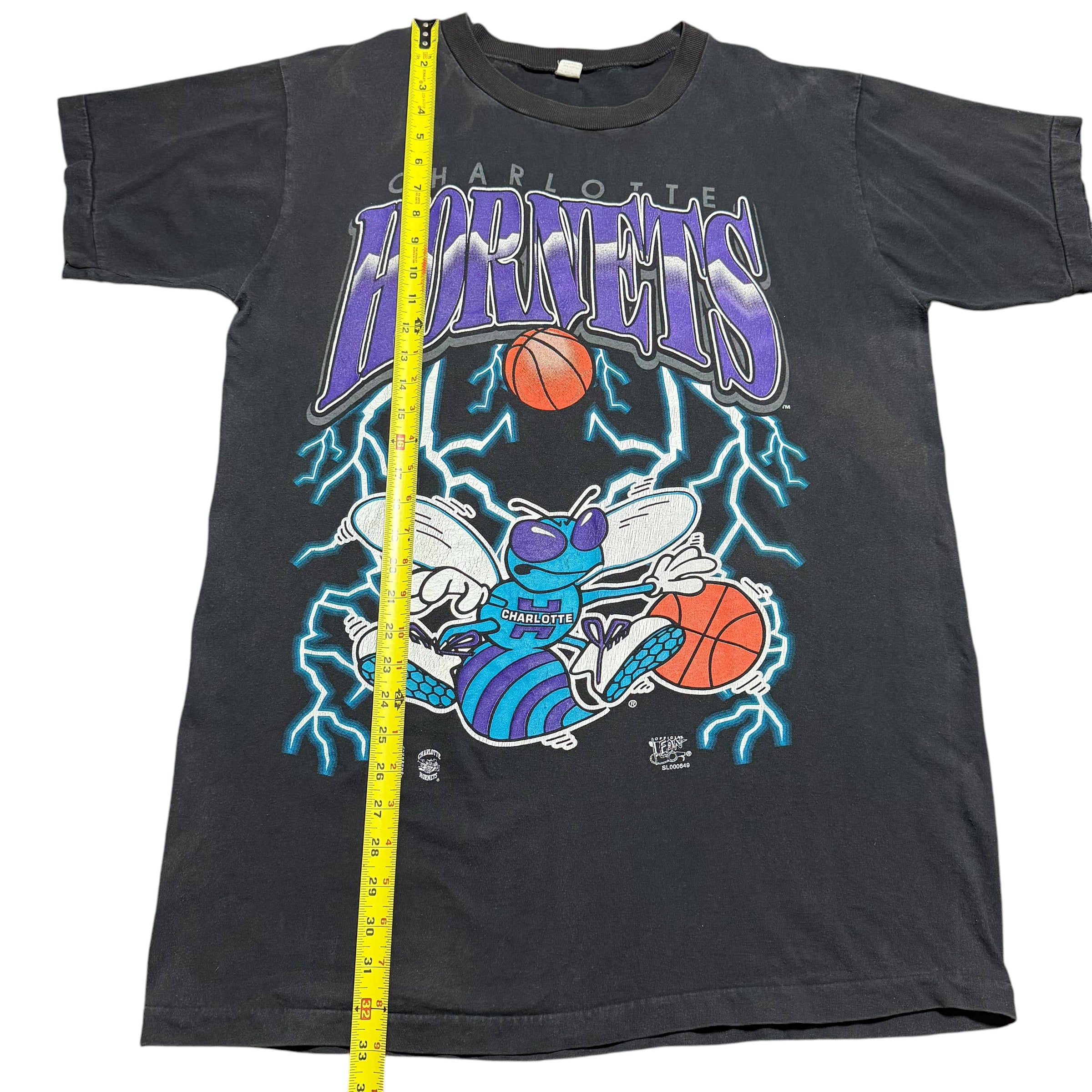1990s Charlotte Hornets Lightning Official Fan NBA