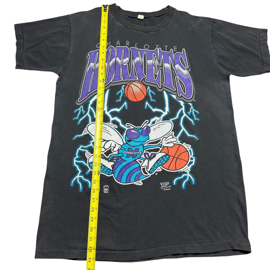 1990s Charlotte Hornets Lightning Official Fan NBA